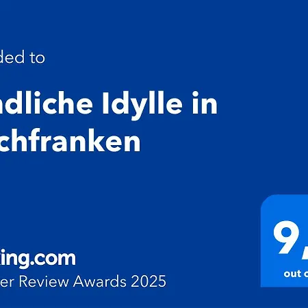 Laendliche Idylle In Hochfranken Regnitzlosau